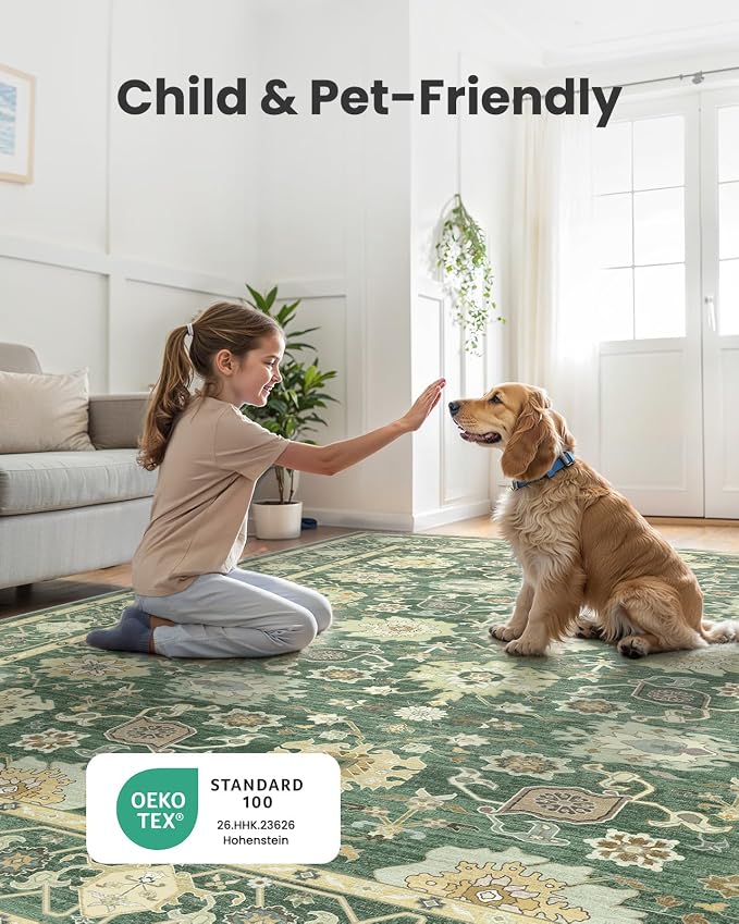 AMADA HOMEFURNISHING 8x10 Area Rug - Image 8