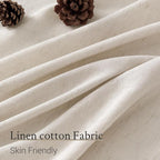 Topfinel 102 Inch Curtains 2 Panels Set, One Packs Pinch Pleat Back Tab Linen - Image 3