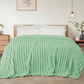 Exclusivo Mezcla Striped Twin Size Fleece Blanket by ExclusivoMezcla