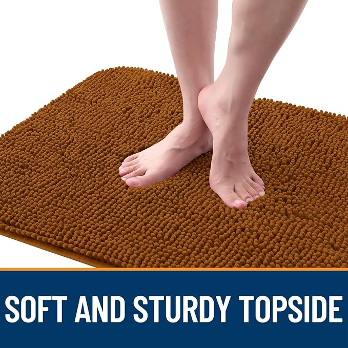 OLANLY Dog Door Mat for Muddy Paws 32x20, Super Absorbent Chenille Mud Mat | - Image 4