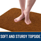 OLANLY Dog Door Mat for Muddy Paws 35x24, Super Absorbent Chenille Mud Mat | - Image 4