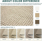 KOZYFLY Cotton Runners for Hallway 2.5'x8', Washable Runner Rug, Woven Non Slip - Image 3