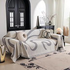MYSKY HOME Couch Cover for 3 Cushion Couch Sofa Cover, Super Soft Boho Couch by MYSKYHOME