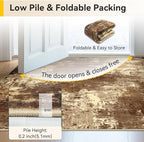 RELEANY Washable 4'x6' Abstract Area Rug - Image 5