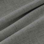 MIULEE 100% Blackout Linen Curtains 42 x 72 Inch Dark Grey 2 Panels | Thermal - Image 9