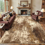 RELEANY Washable 10'x14' Abstract Area Rug by RELEANY