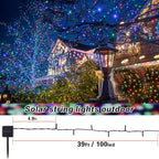 6-Pack Solar String Lights, 600 LED Extra-Long 236Ft Solar Christmas Lights Outdoor Waterproof, 8 Modes Multicolor Led Outdoor Light for Garden, Patio, Wedding, Christmas Decorations