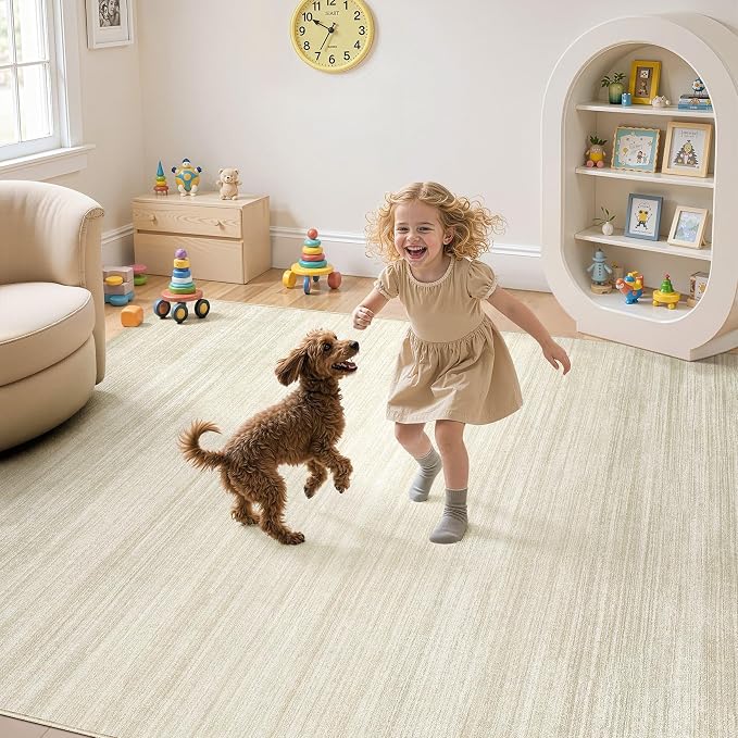 UERMEI 8x10 Washable Area Rug - Image 5