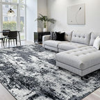 RELEANY Washable 10'x14' Abstract Area Rug - Image 2