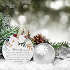 Friend Ornaments 2025 Best Friend Ornament Christmas Ornament Friendship Besties Forever Ornament Friends Tree 2.9"