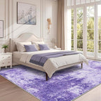 RELEANY Washable 9'x12' Abstract Area Rug - Image 2
