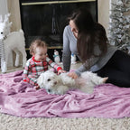 Bedsure GentleSoft Fleece Throw XL Blanket Light Purple - Image 7