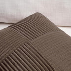 Fancy Homi 2 Packs Dark Brown Lumbar Decorative Throw Pillow Covers 14x22 Inch - Image 3