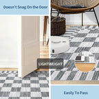 GarveeHome 2x8 Checkered Kitchen Runner Rug - Image 7