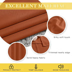 NICETOWN Burnt Orange Blackout Curtain - Image 6