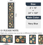 DUKINO 2x10 Runner Rug, Washable Kitchen Runner Rug Non Slip, Low Pile - Image 2