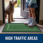 OLANLY Front Door Mat Outside 33x21, All-Season Heavy-Duty Rubber Doormat | - Image 7