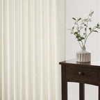 Topfinel 120 Inch Curtains 2 Panels Set, Two Packs Pinch Pleat Back Tab Linen - Image 5