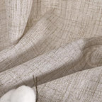 YoungsTex Natural Linen Curtains 45 Inch Length - Image 8