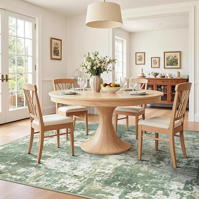 RELEANY Washable 3'x5' Abstract Area Rug - Image 8