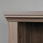 Sauder Miscellaneous Storage 3-Shelf Bookcase/ Book shelf, Salt Oak finish