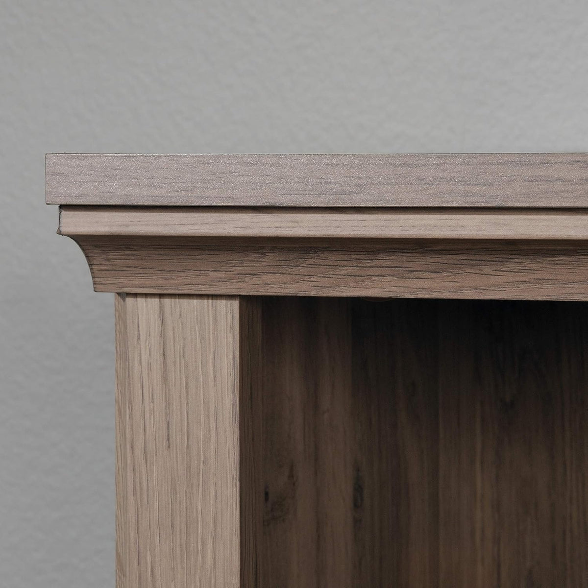 Sauder Miscellaneous Storage 3-Shelf Bookcase/ Book shelf, Salt Oak finish