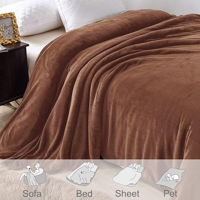 Exclusivo Mezcla Soft Fleece Blanket King Size - Image 5