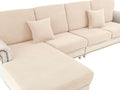 LA MEACK Couch Cushion Covers Seat Cushion Cover Stretch Couch Cover Separate by LA+MEACK