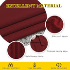 NICETOWN Blackout Burgundy Red Curtains and Drapes - Image 4