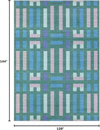 cotiled Boho 10x12 Area Rug for Living Room: Large Moroccan Washable Rug | - Image 2