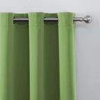 Light Green Blackout Curtains 66 x 63 Inch Length/Set of 2 Curtain - Image 7