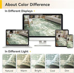 RELEANY Washable 5'x8' Abstract Area Rug - Image 7