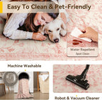 RELEANY Washable Area Rug, Runner 2'x8', Water Repellent, Pet Friendly - Image 5