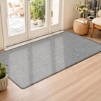 Ultra Thin Indoor Door Mat 24"x47", Non Slip Doormats, Rubber Backing, by LEKEEPGO