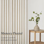 Topfinel Pinch Pleated Curtains 90 Inches Long 2 Panels Set, Birch Semi Sheer - Image 7