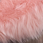 Latepis Pink Rugs for Bedroom Girls Round Rugs 8ft Large Area Fluffy Circle - Image 6