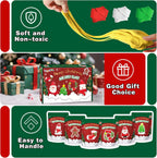 ifergoo Air Dry Clay for Kids - Christmas Modeling Clay Kit, 6 Christmas Molding Designs, Creative Sculpting Activity Kit with Tools & Tutorials, DIY Art Craft Gifts for Girls and Boys