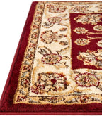 Rugs.com Aditi Collection Rug – 6 Ft Square Red Medium-Pile Rug Perfect - Image 8