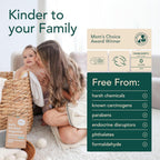 Kind Laundry Detergent Sheets with Stain-Fighting Enzymes - Plant Powered Eco-Friendly Laundry Soap Sheets - Home or Travel Laundry Detergent - Ocean Breeze, 32 Loads (Mom's Choice Award Winner)