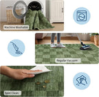 GarveeHome Checkered Rug 3x5 Area Rugs - Image 7