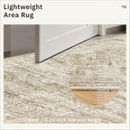 Soalmost Washable Kitchen Runner Rug 3x8 Hallway Entry Rugs Non-Slip, Foldable - Image 7