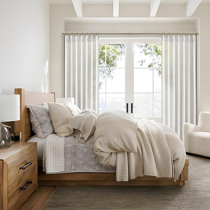 Pinch Pleated Extra Long 132 Inch High Ceiling Luxury Curtains - Image 7