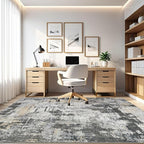 LOONGRUG 10x14 Area Rugs Washable Large Neutral Modern Living Room Rug | - Image 8