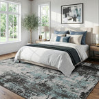 RELEANY Washable 7'x9' Abstract Area Rug - Image 3
