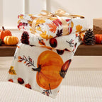 BEDELITE Fleece Blanket Soft Plush Fall Twin Size Autumn Leaves 60"x80" | Ultra - Image 5