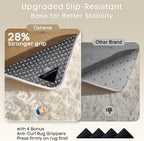Ophanie 6x9 Area Rugs, Upgrade Non-Slip Fluffy Soft Rugs - Image 4