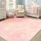 RELEANY Washable 8'x10' Abstract Area Rug - Image 2