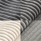 MIULEE Neutral Grey Decorative Throw Pillow Covers 18x18 Inch Set of 4 Modern - Image 7