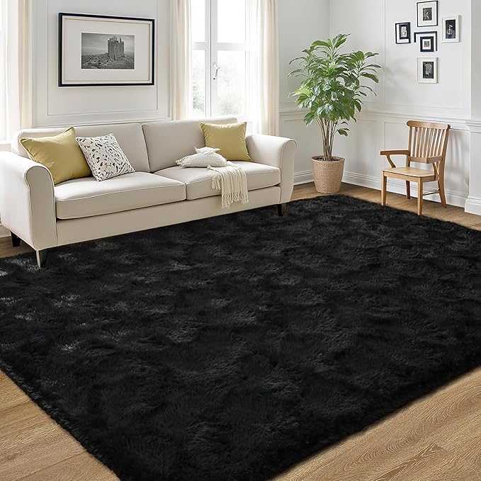 LOCHAS Area Rugs Fluffy Living Room Carpets - Image 3