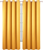 Yellow Blackout Curtains/52 x 108 Inch/Set of 2 Panels Thermal Insulated Room - Image 2